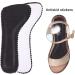 ARTIBETTER Leather High Heel Insoles - Latex Heel Cushions for Women's Shoes - Anti-Slip Shoe Pads for Summer Daily Use (Black) - Buy Online on GoSupps.com
