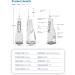 Portable Rechargeable Dental Scrubber - Powerful 4 Modes Water Flosser for Travel & Family Use - International Shipping Available - Buy Online on GoSupps.com