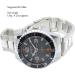 SHMIOU English Talking Watch for Blind Visually Impaired Elderly - Stainless Band Quartz Alarm, Black Dial Silver Frame - Buy Online on GoSupps.com