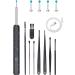 Kumprohu Visual Ear Wax Cleaner with 1080P Camera and Light - Wi-Fi Ear Pick with 8 Spoons and 6 LED Lights - Gift for Her/Him - Black 8-piece Set - Buy Online on GoSupps.com