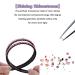 CORGIMHZ 4 Pack Colorful Rhinestone Headbands for Girls - Non-Slip Double Row Crystal Hairbands - Buy Online on GoSupps.com