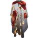 Buy Red Gold Flower Printed Hair Cutting Cape | Professional 55x66in Polyester Haircut Cape | No-Stick Hair Cutting Accessories for Adults - Buy Online on GoSupps.com