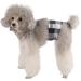 Cuteebone Male Washable Dog Diapers - 3 Pack Reusable Belly Bands for Dogs | High-Suction Flexible Velcro Classic Plaid - XS (23-28cm) - Buy Online on GoSupps.com