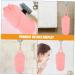 PLAFOPE 2pcs Curling Iron Storage Bag Hair Rollers Curling Wand Hair Straightner Pink 29.50X13.50X2.00CM Pink - Buy Online on GoSupps.com