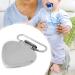 Tyenaza 10pcs Pacifier Suspender Clips | Metal Heart Shape Pacifier Holders | DIY Baby Accessories - International Shipping - Buy Online on GoSupps.com