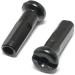 Pro Bamboo 36pcs Black Carbon Steel Bicycle Spoke Cap Set for 2mm Spokes | 14G Nipple | Mountain Bike Accessory - Buy Online on GoSupps.com
