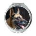 Mirror Compact Mirror Dog Blue Tit Malinois Bird Baby Animal Pet Sweet Pocket Mirror portable mirror
