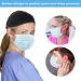SUNLAND Headband with Buttons for Face Masks - Unisex Elastic Hair Band for Ears Protection - 3 Pack Black - Buy Online on GoSupps.com