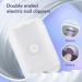 Electric Nail Clipper Electric Nail Clipper with White Lightweight Polishing Discs 2 in 1 for Manicure - Buy Online on GoSupps.com