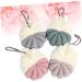 FOMIYES 4pcs Bath Ball Shower Scrubber Sponges | Premium Body Wash Loofah & Bubble Maker | Ideal for Relaxing Bathing Experience - Buy Online on GoSupps.com