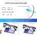 MAXJULI Blue Light Blocking Glasses for Men & Women | Computer Gaming TV & Phone Use | Model 6100 Translucent - Shop Now - Buy Online on GoSupps.com