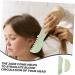 Anneomas 2-Piece Jade Comb Set | Scalp Massage Tools for Acupressure & Relaxation - Buy Online on GoSupps.com