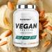Superset Nutrition - 100% Vegan Protein (900g) - Vegetable protein mix - Pea Rice Coconut and Pumpkin + Vitamin B12 - The best alternative to classic whey - Almond & Vanilla - Buy Online on GoSupps.com