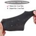 Plantar Fasciitis Inserts Pads Gel Heel Cushion Silicone Heel Protectors Heel Cups Great for Plantar Fasciitis Cracked Heels Achilles Tendinitis & Heel Sore. Black and White 4 Count (Pack of 1) - Buy Online on GoSupps.com