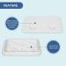 ECOTRIC 24 x 14 Deck Marine Access Hatch & Lid | Durable Boat Hatch with Strong 180 Hinge & Recessed Handle | Ideal for Marine, Caravan, RV | White (606mm x 353mm) - Buy Online on GoSupps.com
