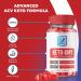 Keto-GMY Gummies for Weight Loss - Vegan Keto + ACV Gummy Supplements | Advanced BHB Formula for Belly Fat Diet (60 Gummies - Buy Online on GoSupps.com