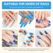 Gel Nail Polish Remover Set - Quick Peel Off in 3-5 Min | Safe for Gel & Acrylic Nails with Sponge File & Scraper - 3 Piece Essential Kit - Buy Online on GoSupps.com