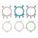 6Pcs Baby Teether Toy Set for Gum Massage & Teething Relief - Buy Online on GoSupps.com