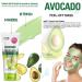 Epielle Avocado Peel Off Face Mask - Nourishing & Moisturizing with Avocado & Green Tea - Deep Pore Cleansing & Blackhead Remover - 6.0 fl oz (2 Pack) - Gift for Her - Buy Online on GoSupps.com