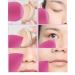 Buy 4pcs Latex-Free Makeup Sponges | Beauty Blender Set - Red Yellow Purple Beige | Flawless Foundation & Powder Application - Buy Online on GoSupps.com