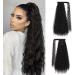 Ponytail Extension 22" Long Kinky Wrap Around Ponytail Hairpiece for Women Ponytail Extension Magic Paste Heat Resistant Synthetic Ponytail Hair Extension(Color:0010) 22inches 0010 - Buy Online on GoSupps.com