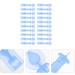 200Pcs 30G Safety Lancets for Blood Glucose Testing - Sky Blue - Buy Online on GoSupps.com
