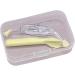 Foloda Soft Silicone Shovel Tweezers Set for Safe Contact Lens Use | Portable Yellow Organizer & Insert/Remover Tool - Buy Online on GoSupps.com