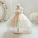 Miipat Baby Girl Tulle Sleeveless Princess Party Dress with Headband - Champagne (12-18 Months) - Buy Online on GoSupps.com