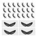 iplusmile Autocollants pilation Poils Nez et Barbe 100 Pcs Format Standard Autocollant Auto-adh sif pour Hommes Usage Quotidien Protection Moustache et Nez Kit Cire Visage