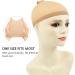 Yamel Nude Stocking Wig Caps - 4 Pack Stretchy Nylon Caps for Women - Buy Online on GoSupps.com