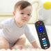 Baby Teething Toys | Silicone Chew Toys for Babies 0-18 Months | BPA Free Remote Control Shape (Black) - Buy Online on GoSupps.com