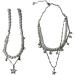Shop Southjieling Luxurious Double-Layer Zircon-Star Trailer Necklace | Elegant Pearl Accents | Unique International Shipping - Buy Online on GoSupps.com