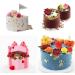 Roses Collection Silicone Fondant Mold - Cake Decoration, Cupcake Topper, Polymer Clay, Chocolate, Soap Making - Pink - Buy Online on GoSupps.com