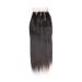 Mila Real Hair Lace Closure (4x4) - Natural Black Three Part Human Hair with Baby Hair 14/35cm - Smooth & Durable for Stunning Styles - Buy Online on GoSupps.com