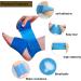 Self-Adhesive Bandage 12 Rolls - 5cm x 4.5m Elastic Vet Wrap for Sports & Pets (Black) - Buy Online on GoSupps.com