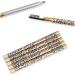 Balacoo 2pcs Waterproof Eyeliner Long Lasting Eyebrow Pencil Double Head Eyebrow Pencil Eye Shadow Pencil 1 count (Pack of 1) Brown - Buy Online on GoSupps.com