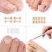 Ilamvie Ingrown Toenail Correction Set - 112 Piece C-Shaped Fill Padding Tool for Easy Ingrown Toenail Treatment - Buy Online on GoSupps.com