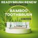 Readybrush Renew Bamboo Reusable Toothbrush | Soft Bristles for Kids & Adults | Sustainable Eco-Friendly Design | Box of 144 - Buy Online on GoSupps.com