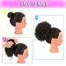 Premium Synthetic Afro Puff Drawstring Ponytail for Black Women - Natural Black Curls - Buy Online on GoSupps.com