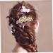 DOITOOL Hair Accessory for Women Bridesmaids Pearl Side Headpiece Hair Pearls Bride Veil Rhinestone Barrettes for Women Womens Headwear for Women Wedding Veils Miss Comb Fashion - Buy Online on GoSupps.com