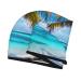 Tahiti Beach SamLng Coral Velvet Dry Hair Cap - Ideal for Home Travel Pool Parties & More | Soft & Quick-Dry - Buy Online on GoSupps.com