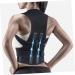 Adjustable Posture Hunchback Correction Belt for Men & Women - Comfortable Waist Support Brace in L Black | Improve Posture & Relief - Buy Online on GoSupps.com