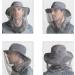 Gather Honey Outdoor Face Cover Hat | Mosquito Midge Insect Head Net | Mesh Protection Mask for Fishing, Hiking, Camping | Breathable Sun Hat - Grey - Buy Online on GoSupps.com