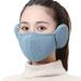 Anulely Windproof Face Cover - Breathable Cold-Safe Ski Mask for Men & Women | Warm Outdoor Face Cover for Cold Weather Skiing & Running - Light Blue - Buy Online on GoSupps.com
