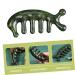 Jade Scalp Massager & Acupuncture Comb | Wood Gua Sha Tool for Head Massage | 3D Tablets 11.50x4.50cm Green - Shop Internationally - Buy Online on GoSupps.com