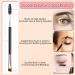 KINGMAS 5-Piece Makeup Brush Set for Eyeliner, Eyebrows, and Lashes - Brow Comb, Grooming Tool - Buy Online on GoSupps.com