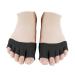 Holibanna 4 Pairs Open Toe Socks Forefoot Socks Elegant Sandals for Men Slipper Socks