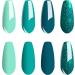 Vishine Gel Nail Polishes 4 Colors Dark Green Gel Polish Set Matcha Sparkly Glitter Gel Polish Misty Forest Green Collection Soak Off UV LED Lamp Nail Art Varnish 8ml 4 Colour-C019 - Buy Online on GoSupps.com