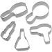 Foose Diva Cookie Cutters 5 Piece Set - Nail Polish, Mirror, Hair Dryer, Lipstick, Hair Brush - Made in USA - Buy Online on GoSupps.com