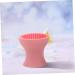 Beaupretty Beauty Brush Cleaning Tool Pink Cleaner Silicone Makeup Brush Cleaner Makeup Brush Cleaning Cup Cosmetic Brush Cleaning Cup Silica Gel Scrub Cup Portable Travel - Buy Online on GoSupps.com